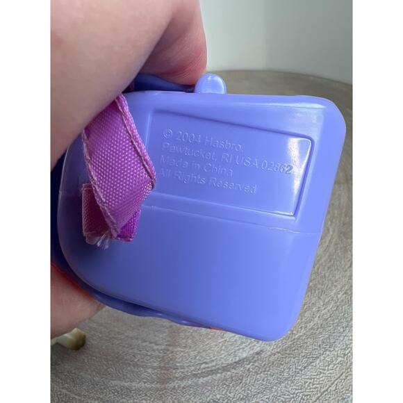 Littlest Pet Shop LPS Portable Pet Carrier w/Siamese Cat, Pet Food 2004 G1 - Picture 4 of 7